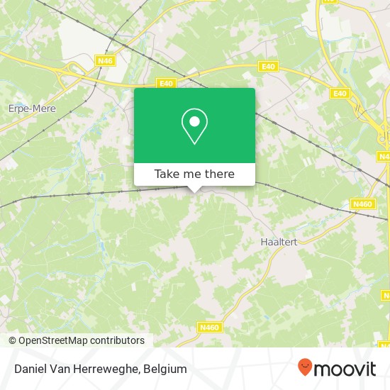 Daniel Van Herreweghe map