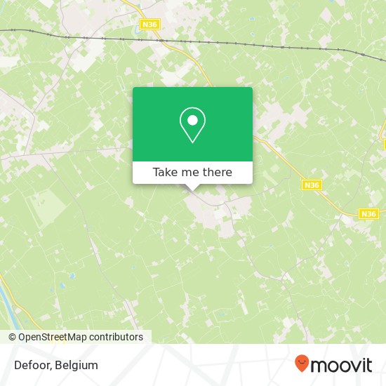 Defoor map