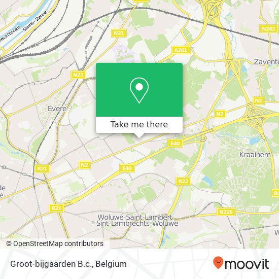 Groot-bijgaarden B.c. map