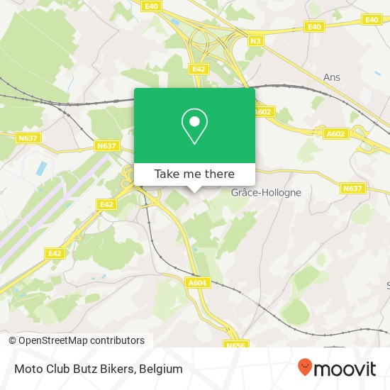 Moto Club Butz Bikers map