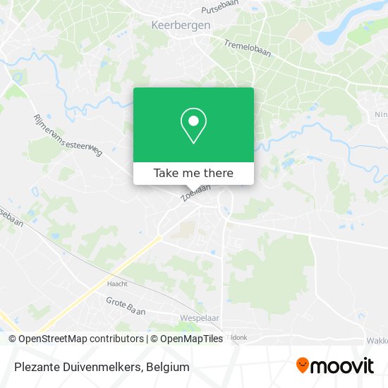 Plezante Duivenmelkers map