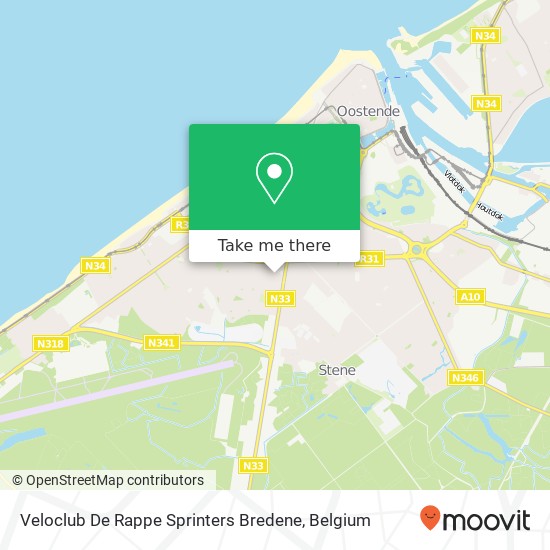 Veloclub De Rappe Sprinters Bredene plan