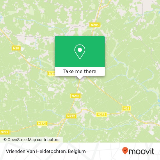 Vrienden Van Heidetochten map