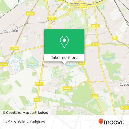 K.f.c.o. Wilrijk map