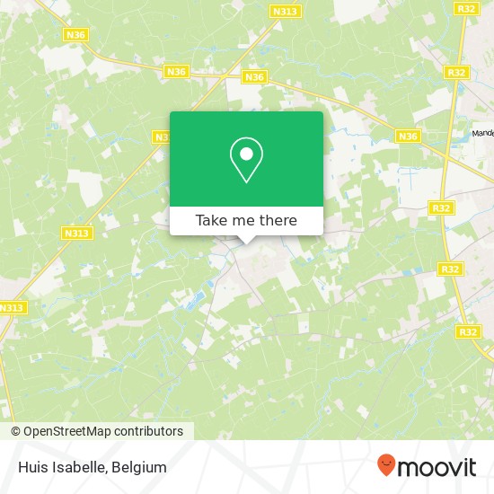 Huis Isabelle map