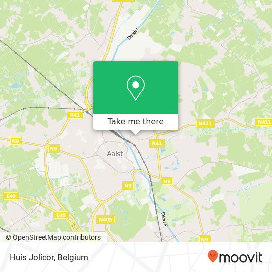 Huis Jolicor map