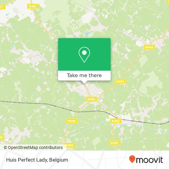 Huis Perfect Lady map