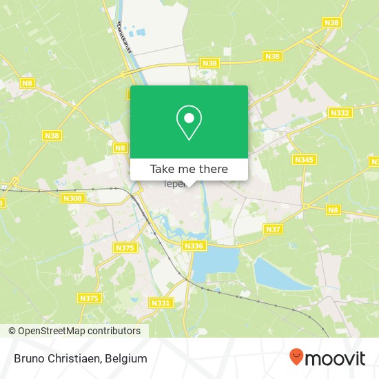 Bruno Christiaen map