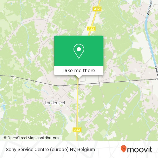 Sony Service Centre (europe) Nv map