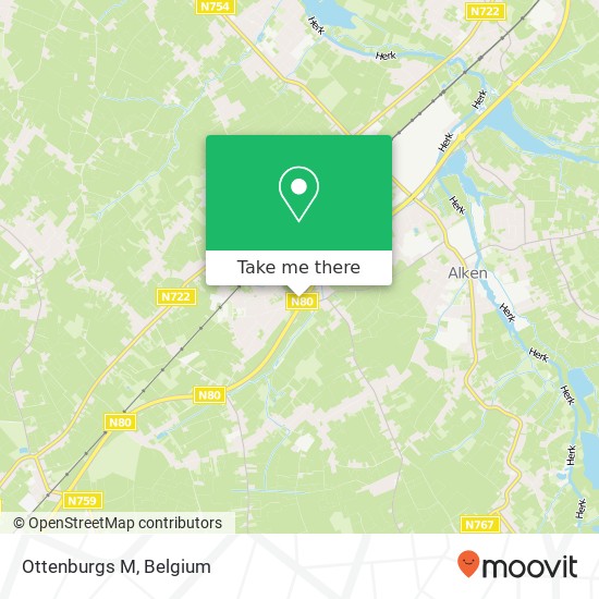 Ottenburgs M map