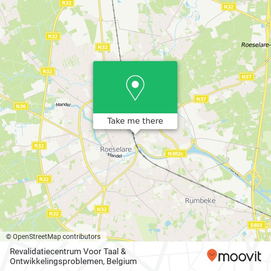 Revalidatiecentrum Voor Taal & Ontwikkelingsproblemen map