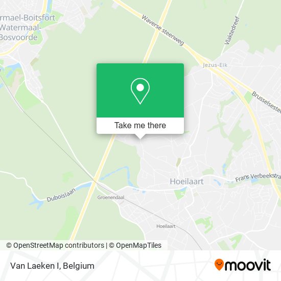 Van Laeken I map