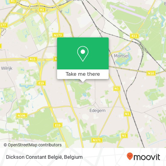 Dickson Constant België plan