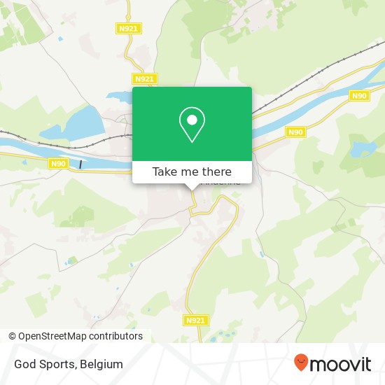 God Sports map