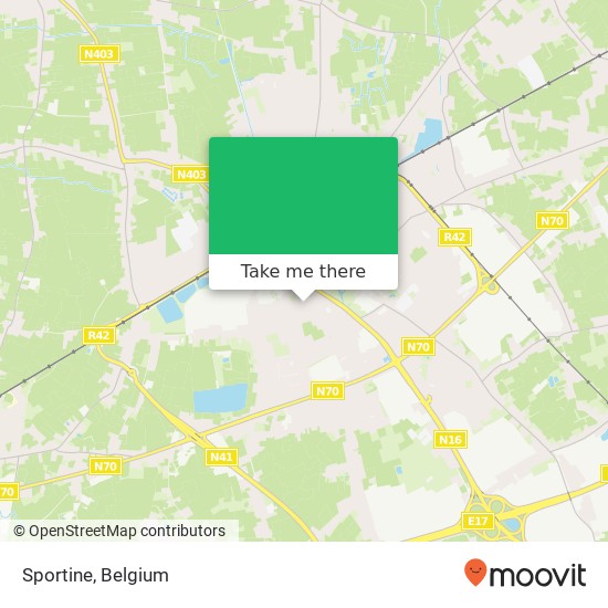 Sportine map