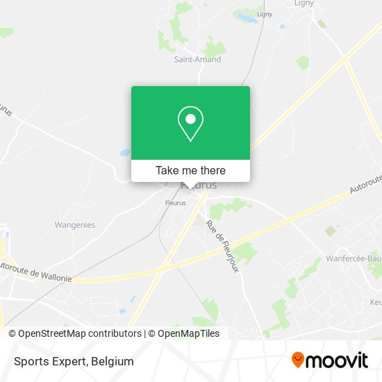 Sports Expert map