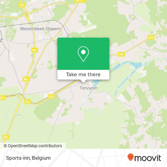 Sports-inn map