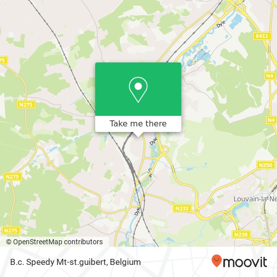 B.c. Speedy Mt-st.guibert map