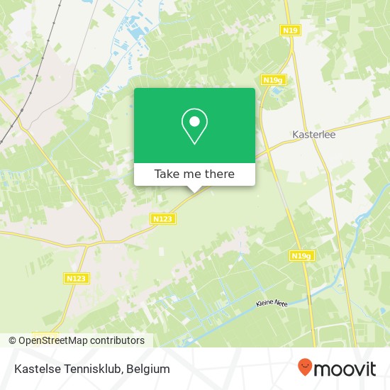 Kastelse Tennisklub map