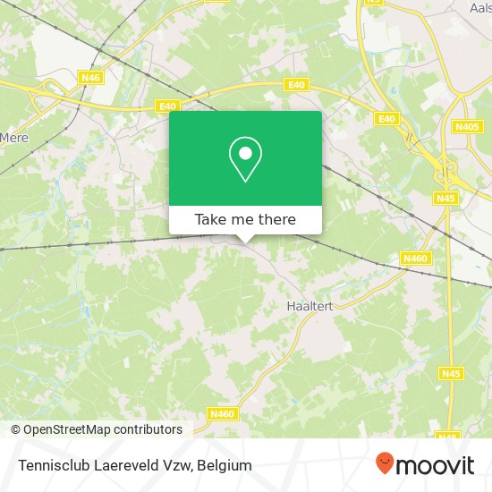 Tennisclub Laereveld Vzw plan