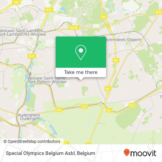Special Olympics Belgium Asbl plan