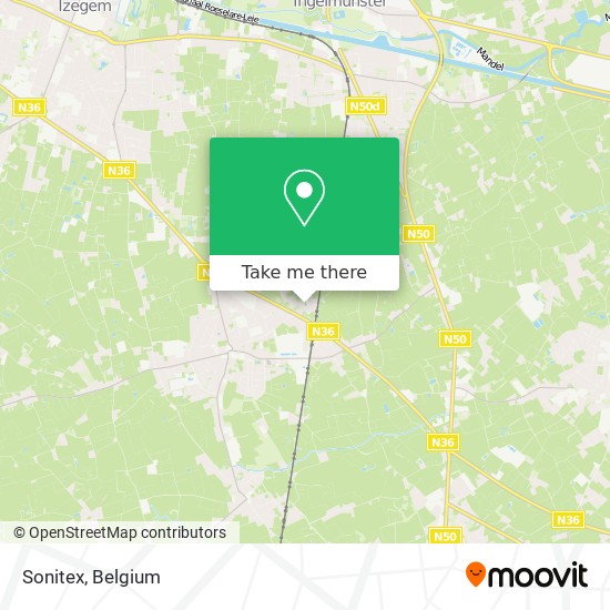 Sonitex map