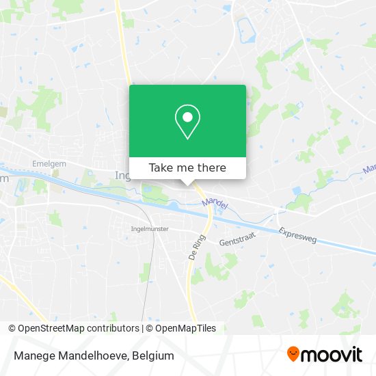 Manege Mandelhoeve map