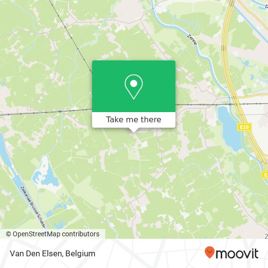 Van Den Elsen map