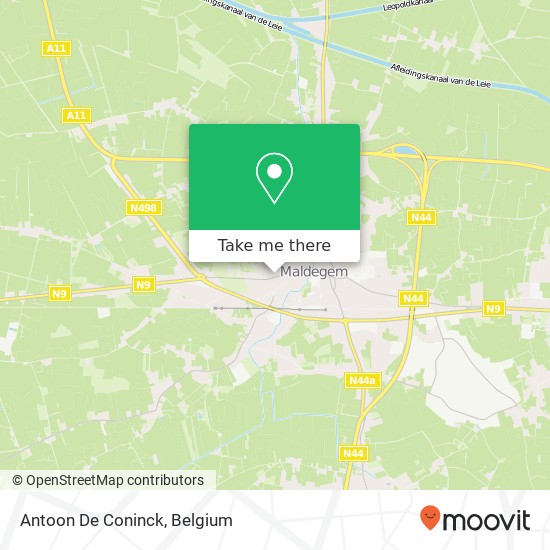 Antoon De Coninck map