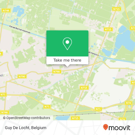 Guy De Locht map