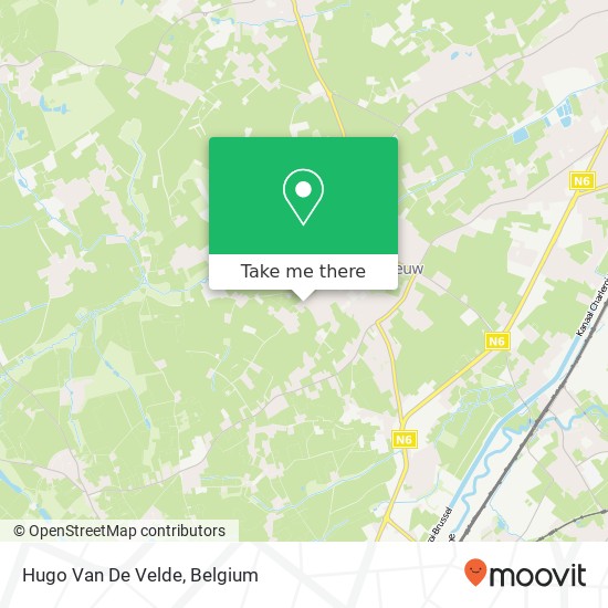 Hugo Van De Velde map