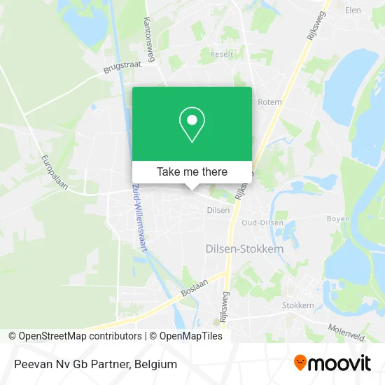Peevan Nv Gb Partner map