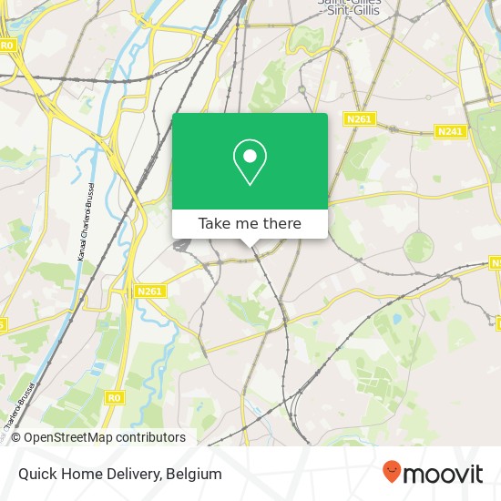 Quick Home Delivery map