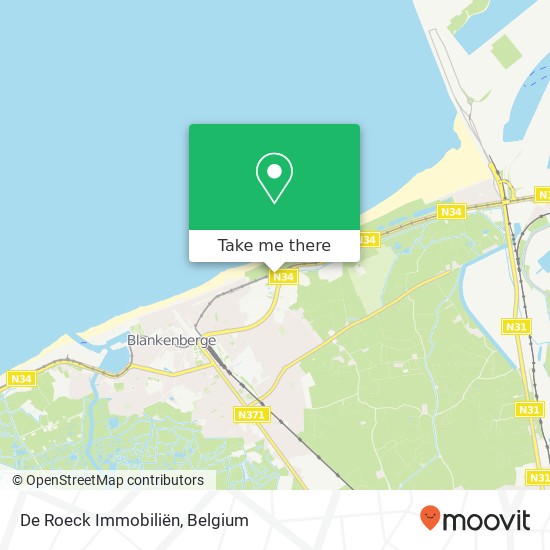 De Roeck Immobiliën plan