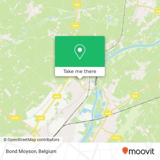 Bond Moyson map