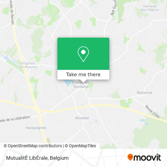 MutualitÉ LibÉrale map