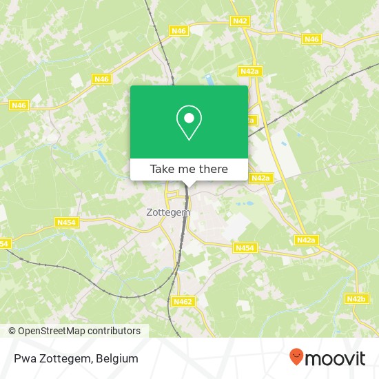 Pwa Zottegem map