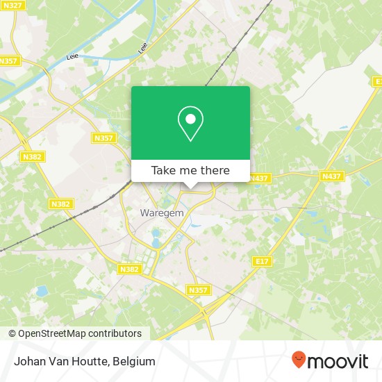 Johan Van Houtte map