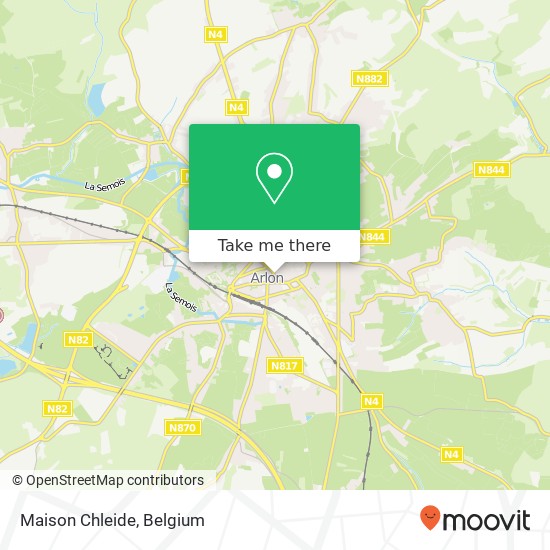 Maison Chleide map