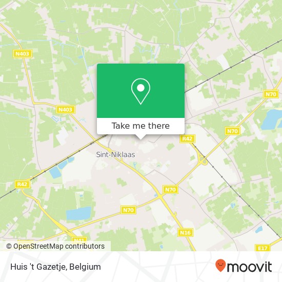 Huis 't Gazetje map