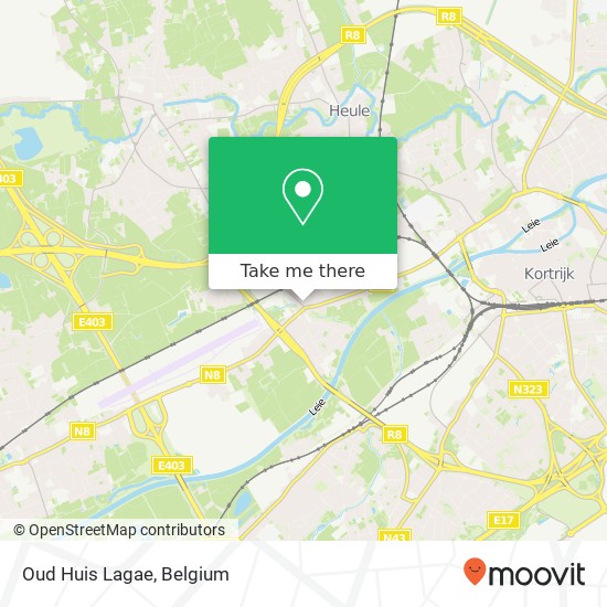 Oud Huis Lagae map