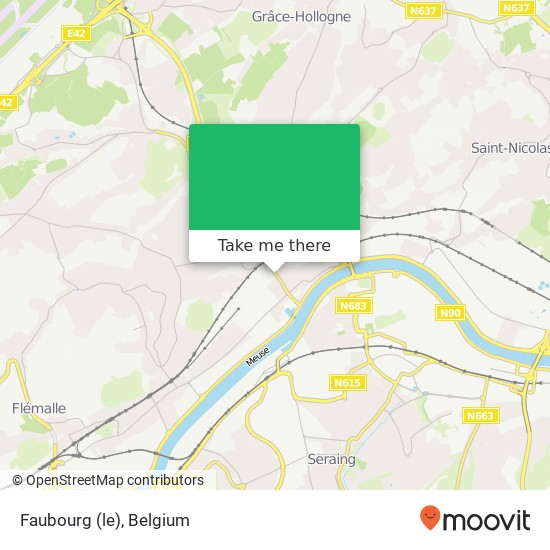 Faubourg (le) map