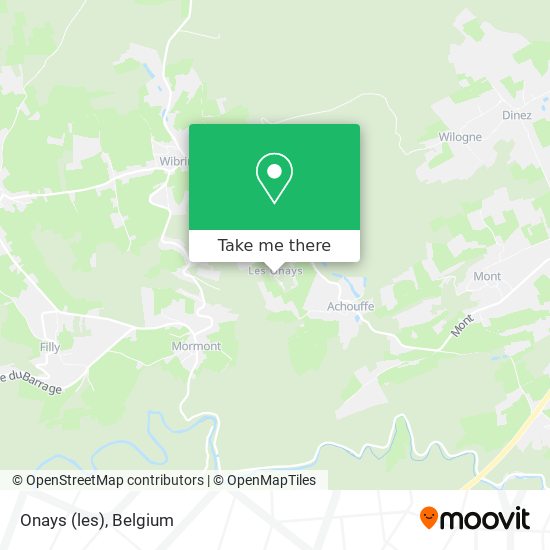 Onays (les) map