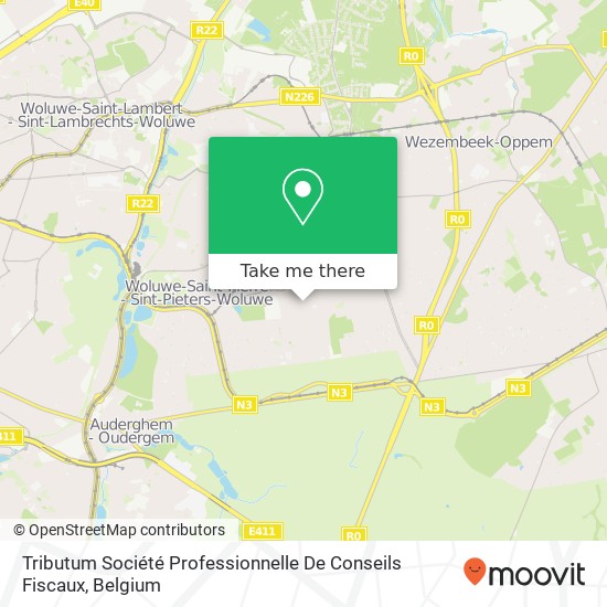 Tributum Société Professionnelle De Conseils Fiscaux map