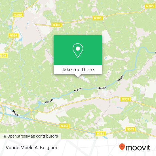 Vande Maele A map