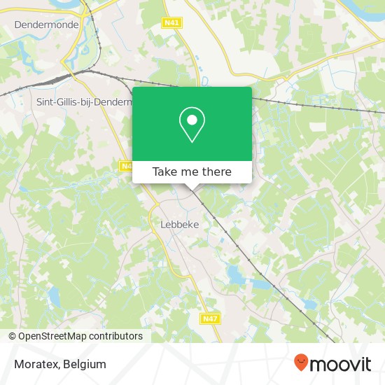 Moratex map