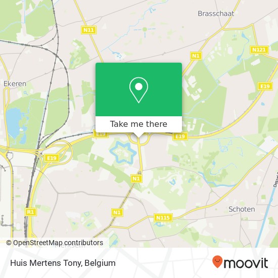 Huis Mertens Tony map