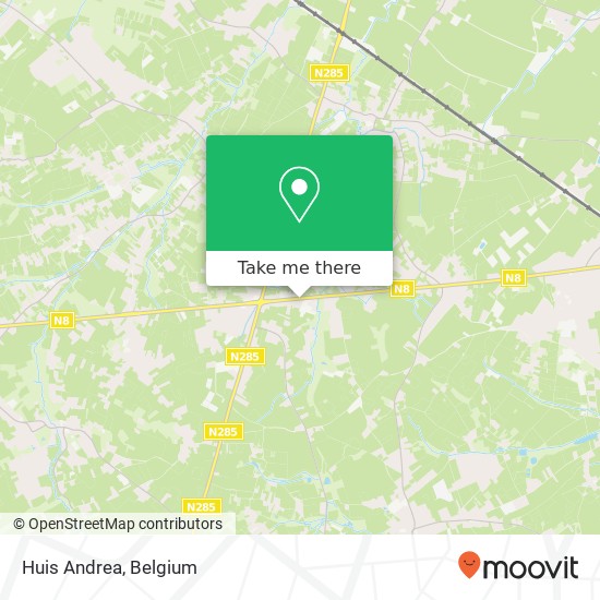 Huis Andrea map