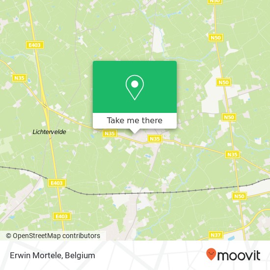 Erwin Mortele map