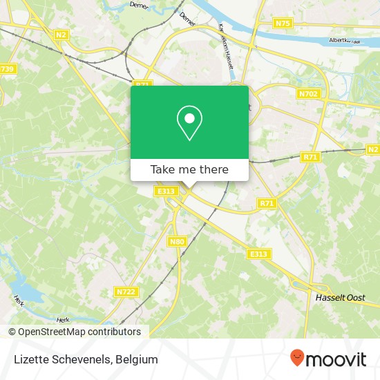 Lizette Schevenels map